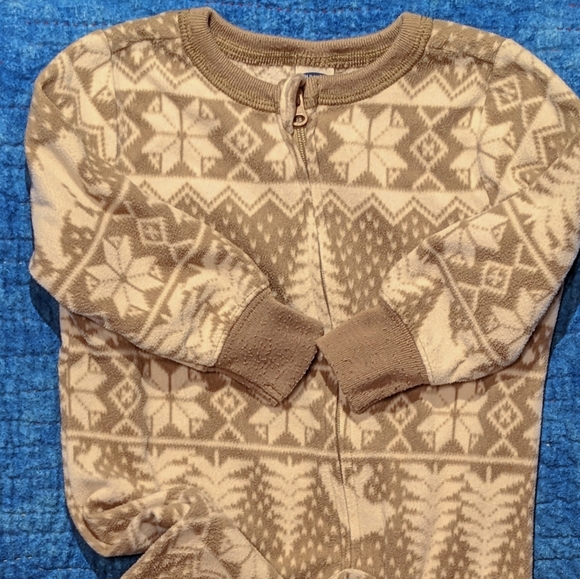 12-18m Polar fleece footed romper - Picture 4 of 4